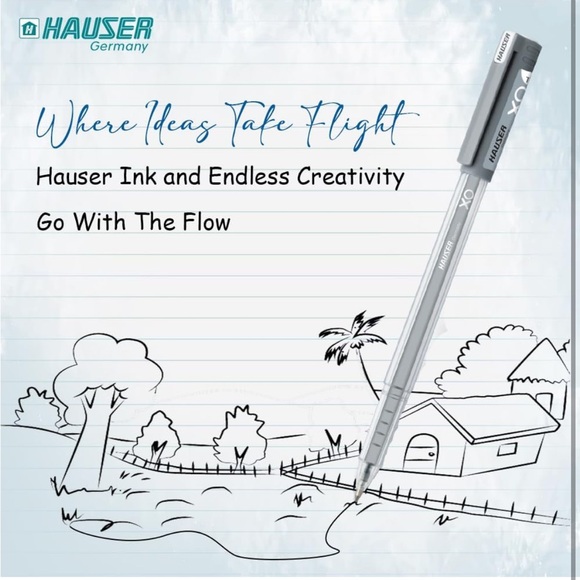 2 8 Piece Packs Jumbo Gel Pens 0.7 MM Black Ink Fine Point Smooth Writing - Picture 2 of 8